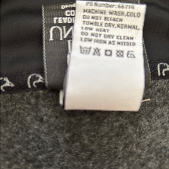 Ducks Unlimited Jacket Large Heathered Gray Full Zip Fleece Size XL - Picture 6 of 6